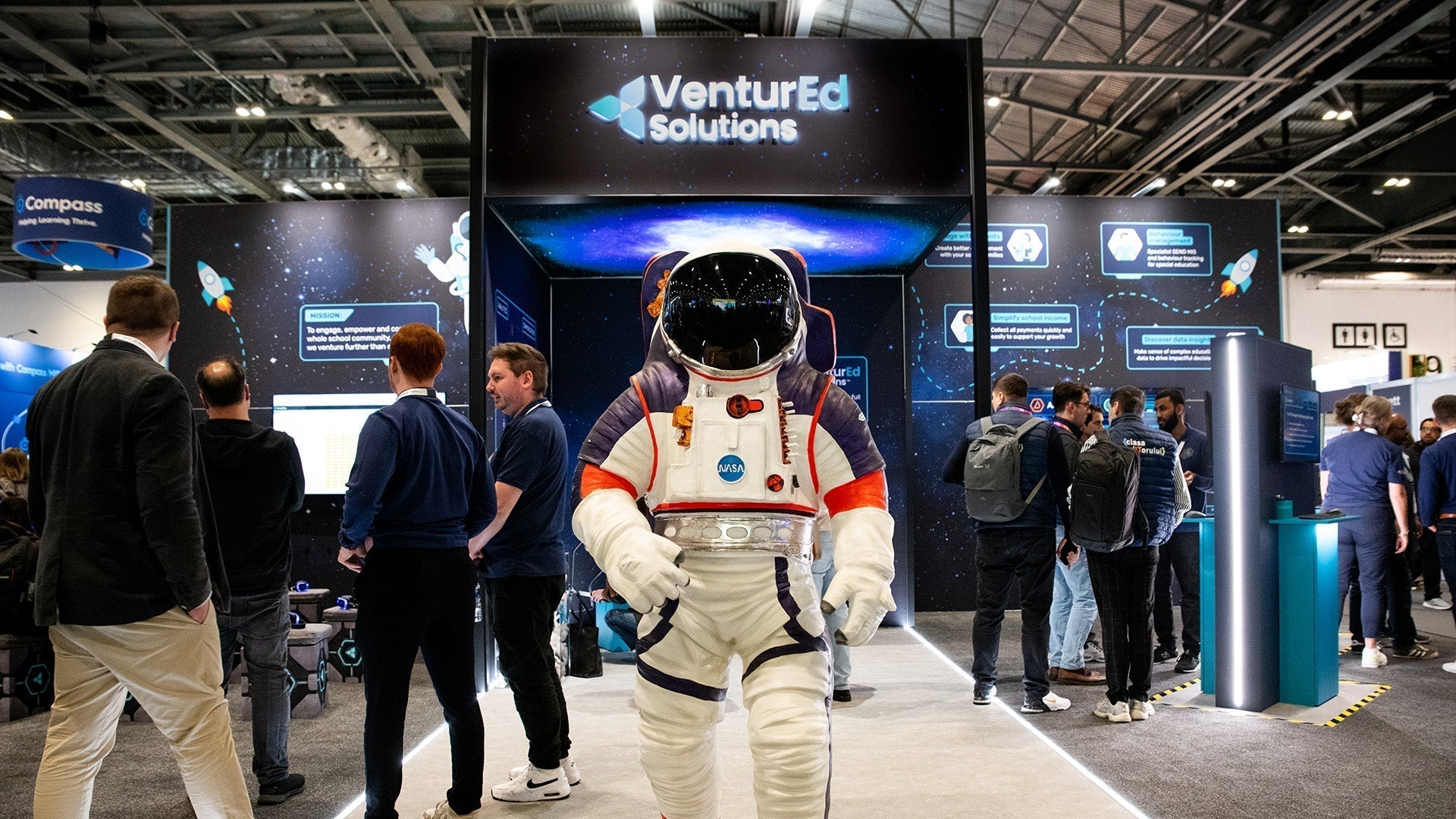 Stands we built for BETT 2025