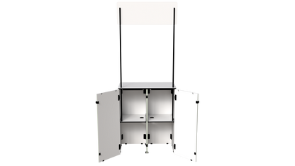 Portable exhibition counter